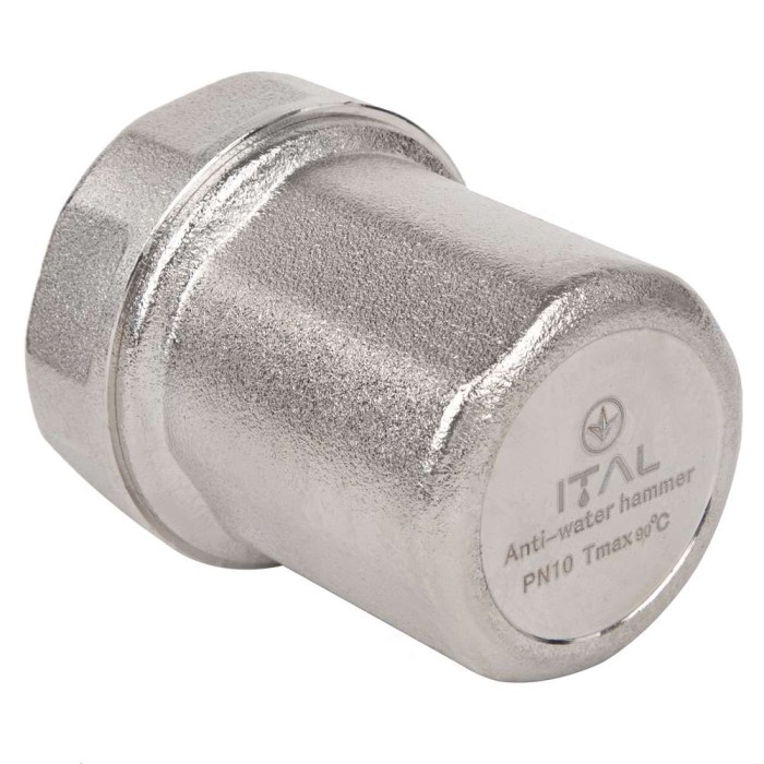 Амортизатор гідроудару ITAL 1/2" нік. {40}