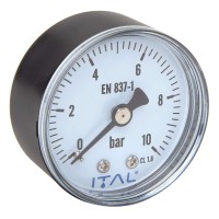 Манометр Ø50 1/4" 10 bar фронтальний ITAL {200}
