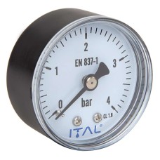 Манометр Ø50 1/4" 4 bar фронтальний ITAL {200}