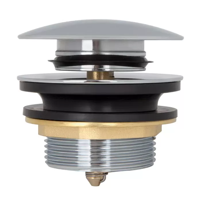 Донний клапан ITAL HF1056, автомат, Ø70мм, 1 1/2", латунь, хром