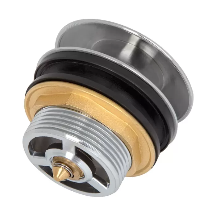 Донний клапан ITAL HF1056, автомат, Ø70мм, 1 1/2", латунь, хром