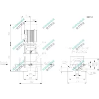 BLT4-4-0.75 SHIMGE 380В ц/біжний багатоступ. вертик. 0,75 кВт Hmax 38(32)м Qmax 100(66)л/хв {1}