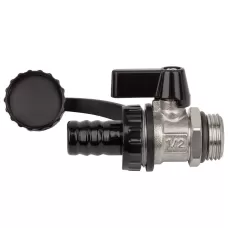 Зливний кран для колектора 1/2" ITAL нік. (IT18-H3031) {160}