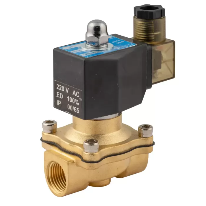 IT2-220-16A Клапан 1/2" електромагніт (NC) нормально-закрит. ITAL 2W160-15 AC 220V {35}